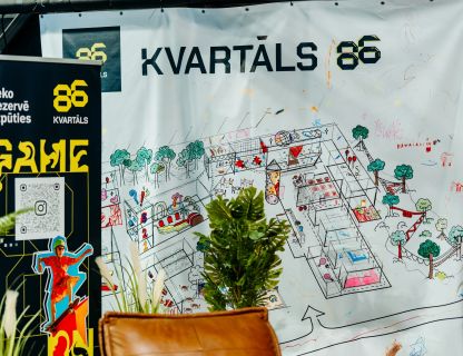 Testa ballīte būvniecības procesā