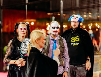 SPOCĪGAIS HELOVĪNS KVARTĀLĀ 86 - BILDES