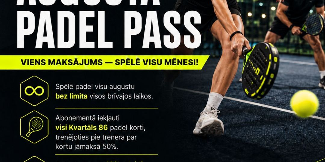 AUGUSTA PADEL PASS